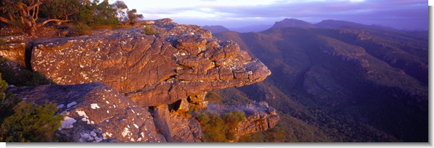 The Blaconies - rock formation in The Grampians