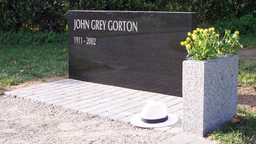The grave of John Gorton