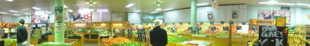 Brunswick Market fruit & veg section