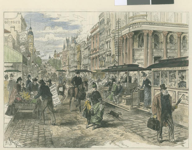 Collins Street 1889
