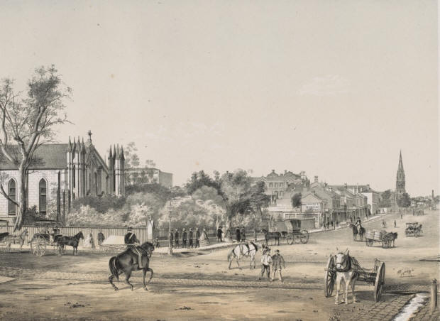 Lonsdale Street East - 1864