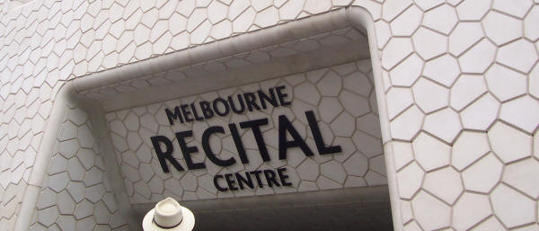 Entrance to Melbourne Recital Centre