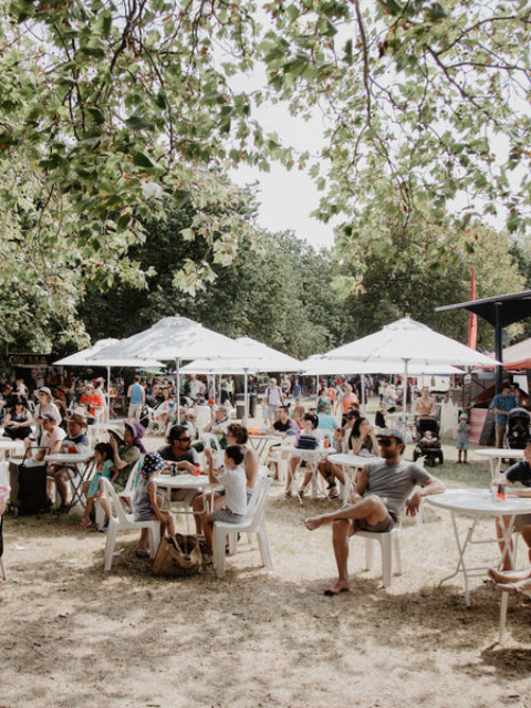 Food Court at Knox Festival