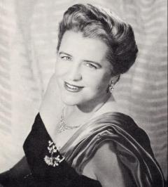 Dame Joan Hammond - opera singer (and champion golfer). For more information see <a href="Hammond.aspx">The White Hat Guide to Dame Joan Hammond</a>.