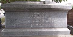 Inscription on Lalor grave