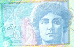Dame Nellie Melba as she appears on the $100 note