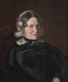 Mrs. J. P. Fawkner - portrait by William Strutt