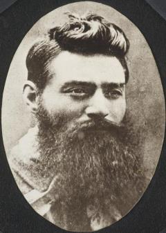 Ned Kelly - photograph taken the day before he was hanged in the Old Melbourne Gaol